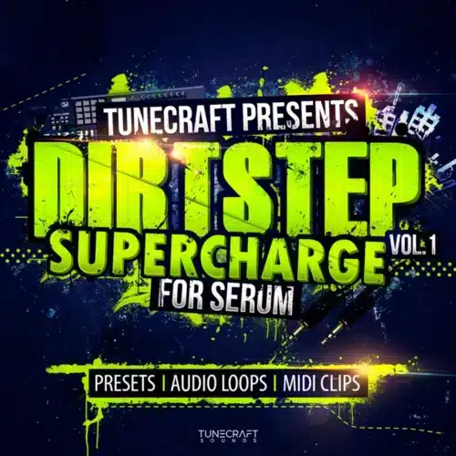 Dirstep Supercharge_Square Cover_Serum Presets Dirstep Supercharge_Square Cover_Serum Presets