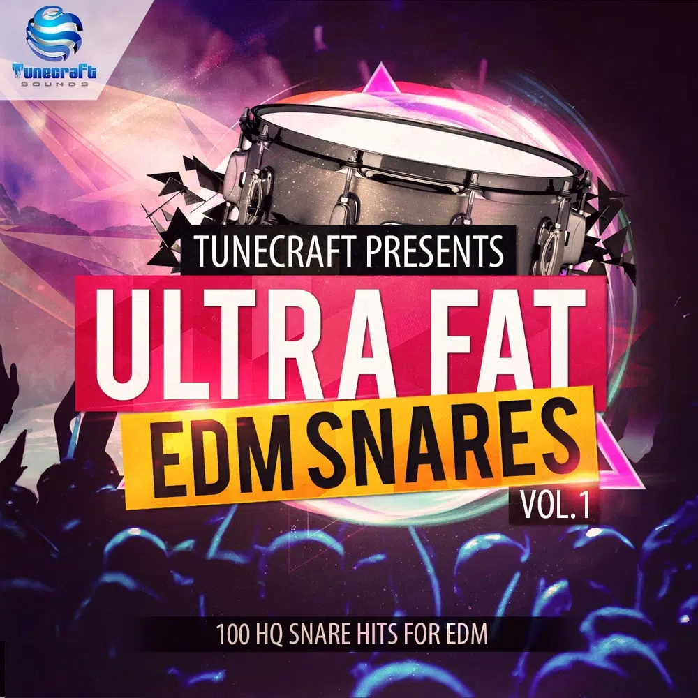 Ultra Fat EDM Snares Vol 1 1000x1000_cover