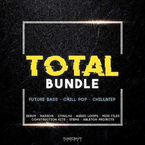 Total Bundle V1 cover future bass sample pack