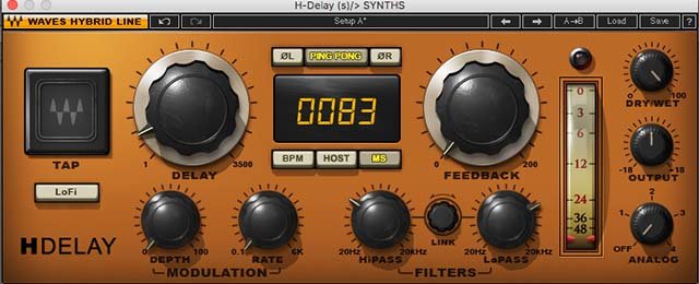 HDelay SlapBack delay HDelay SlapBack delay