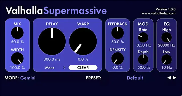 Supermassive_640 free delay plugins